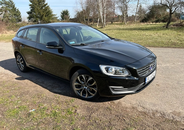 Volvo V60 cena 39950 przebieg: 172500, rok produkcji 2014 z Katowice małe 92
